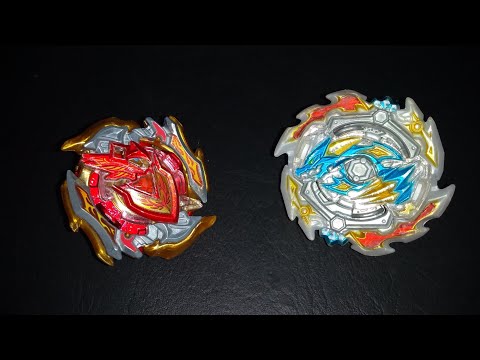 Burst Battle! Z Achilles.3D.Ds vs Ace Dragon.St.Ch 斬! ベイブレードバースト