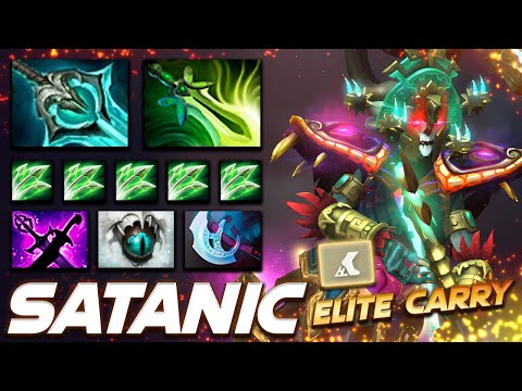 Satanic Medusa Elite Carry - Dota 2 Pro Gameplay [Watch & Learn]