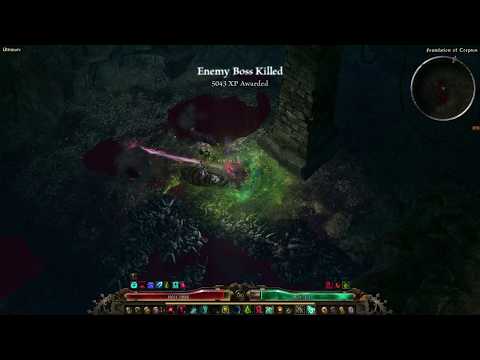 Grim Dawn 1.0.7.0 - Chaos Albrecht's Aether Ray Warlock - Mad Queen kill
