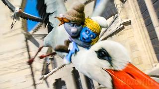 Corrida de Pássaros para Notre Dame | Os Smurfs 2 | Clipe 🔥 4K