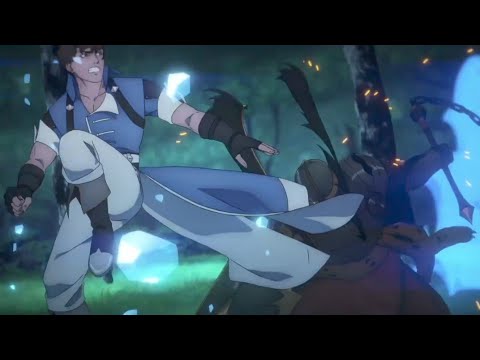 Annette and Richter Belmont VS Vampires Full Fight 1080p HD | Castlevania Nocturne S02E02