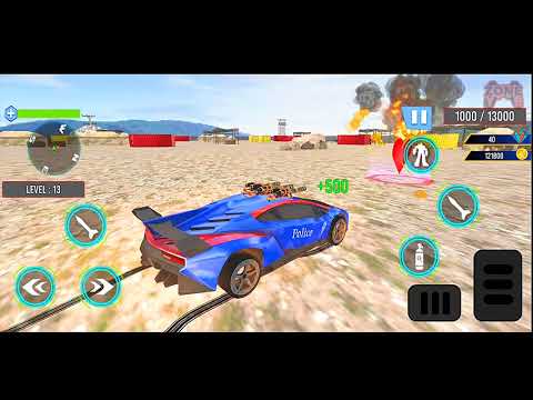 Police Robot Tank Game with Multi Robot Transformations - Android Gameplay