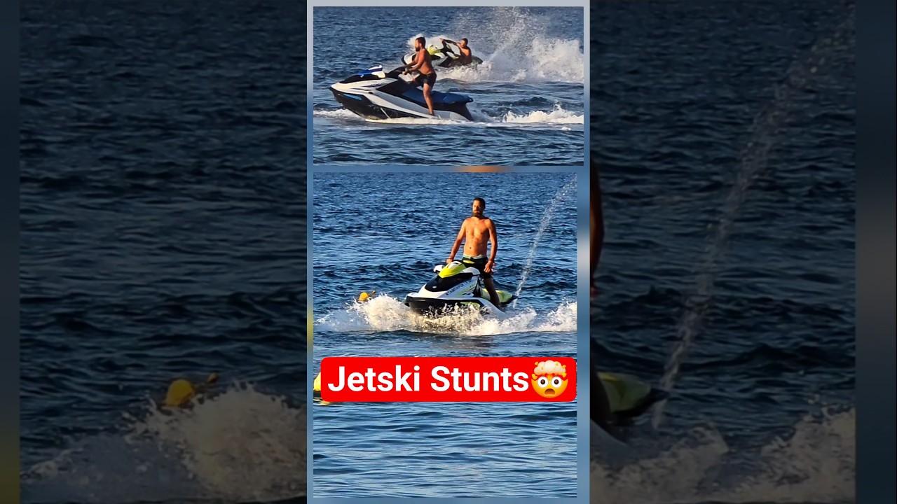 Jetski Stunts 🤯🔥 | #jetski #JetSkiStunts #watersports #shorts #viral #reels