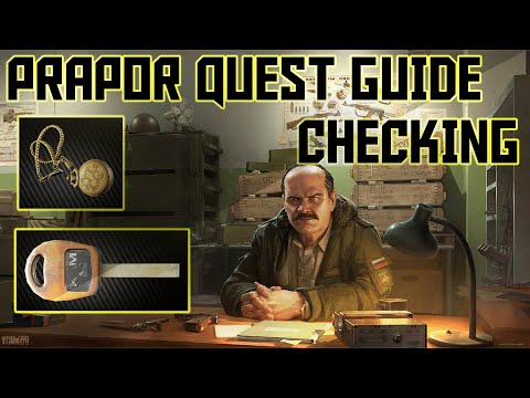 Prapor Quest Checking - Bronze Pocket Watch - 2020 - UPDATED