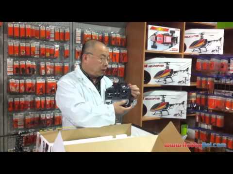 comment regler un helicoptere rc electrique