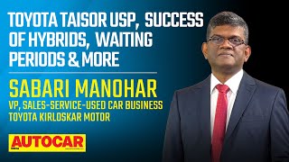 Toyota Taisor positioning, reducing delivery periods & more - Sabari Manohar | ​⁠@autocarindia1