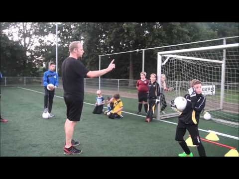 keeperstraining Dia  E en F pupillen