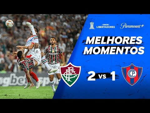 FLUMINENSE 2 x 1 CERRO PORTEÑO - CONMEBOL LIBERTADORES 2024 | Paramount Plus Brasil