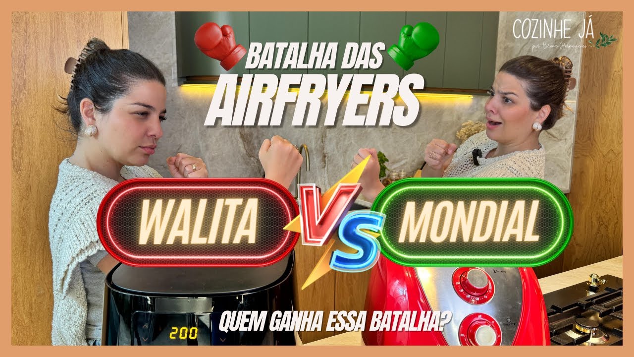 BATALHA DAS AIRFRYERS | Modial vs Walita | Quem se sai melhor?