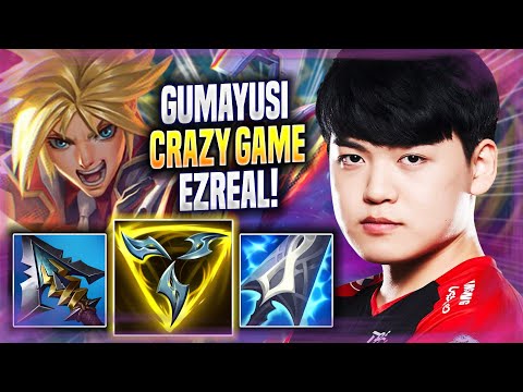 GUMAYUSI CRAZY GAME WITH EZREAL! - T1 Gumayusi Plays Ezreal ADC vs Jhin! | Season 2022