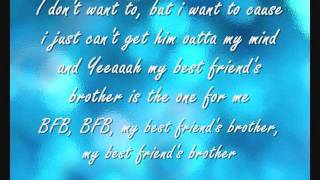 Best Friend&#39;s Brother - Victoria Justice (Lyrics on screen]