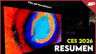 Resumen CES 2026: Televisores de 130", Tandem OLED 2.0, Micro RGBY, Mini LED RGB y Super Quantum Dot