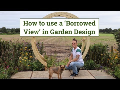 How to Design a Garden using a Focal point or Borrowed View