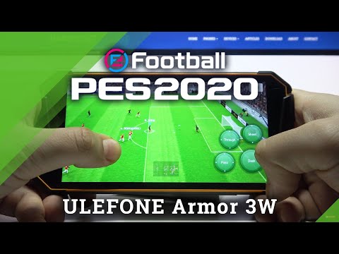 Pro Evolution Soccer Game Test on Ulefone Armor 3W - PES Mobile Gameplay