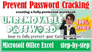 How to create 100% secure workbook? ZIP method to crack password fails if you do this! #excel #VBA