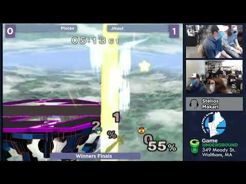 GUMI SSBM - Pisces (Marth) vs. JNaut (Sheik) - Melee WF