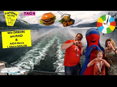 Wir drehn am (Glücks)RAD in MOLDE | AIDA Nova Norwegen | Tag 4