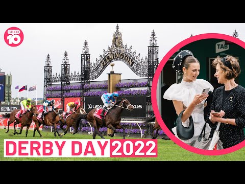 Stars Turn It Up At 2022 Penfolds Victoria Derby Day | Studio 10