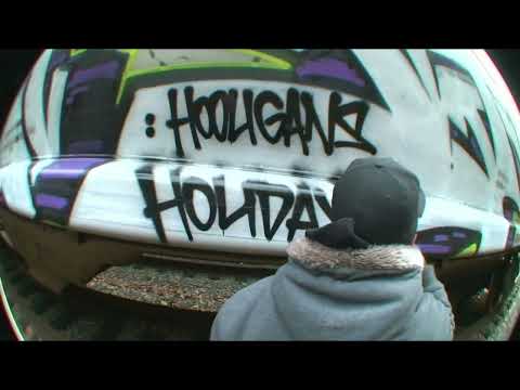 KEEP6 WHOLECARS - Train Graffiti Video - RAW Audio - Stompdown Killaz
