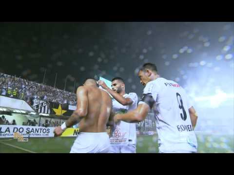 Gol Santos 1 x 0 Palmeiras - Copa do Brasil 2015