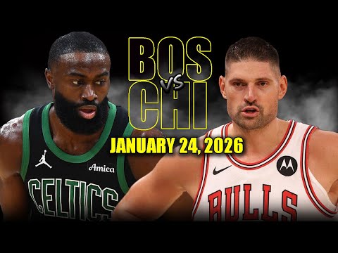 Boston Celtics vs Chicago Bulls Full Game Highlights – January 24, 2026 | NBA Season