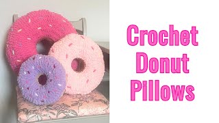 CROCHET DONUTS | Crochet for Beginners, amigurumi donut, crochet food step by stop