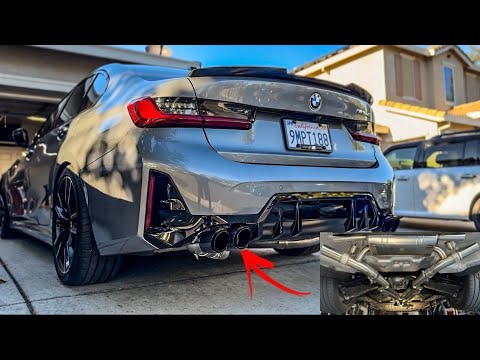 BMW M340i Valvetronic Exhaust Install