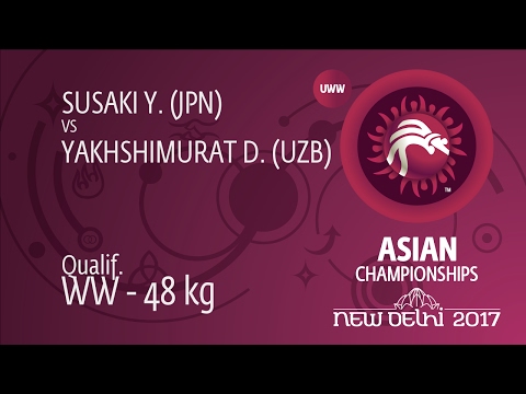 Qual. WW - 48 kg: Y. SUSAKI (JPN) df. D. YAKHSHIMURAT (UZB) by TF, 10-0