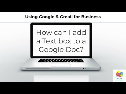 How do I put a text box into a Google Doc, if there is no Text Box option?
