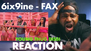 6ix9ine - Fax (Official Music Video) Reaction