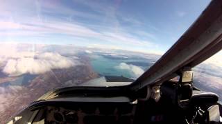 preview picture of video 'Посадка в Кангерлуссуак - Сондре Стромфьорд (Landing in Kangerlussuaq - Sondre Stromfjord BGSF)'