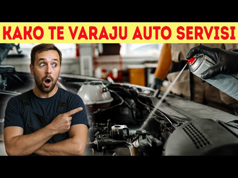 ⚠️🔧 Ovo su NAJVEĆE auto prevare u servisima – 12 trikova za koje vozači ne znaju 💰🚨