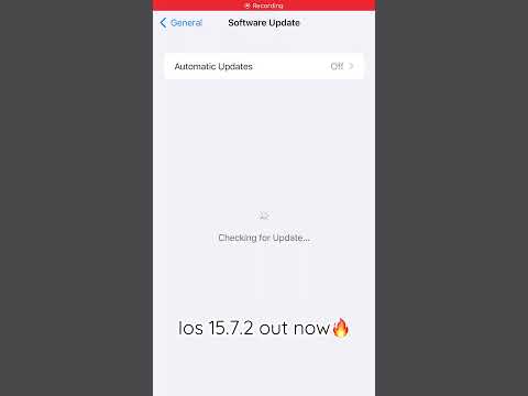 Ios 15.7.2 update out now⚡️ #ios #ios15.7.2 #apple