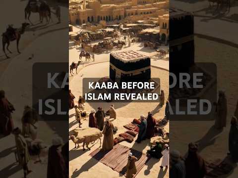 BEFORE ISLAM - WHAT KAABA LOOKED LIKE IN THE 6TH CENTURY #history #shorts #islam