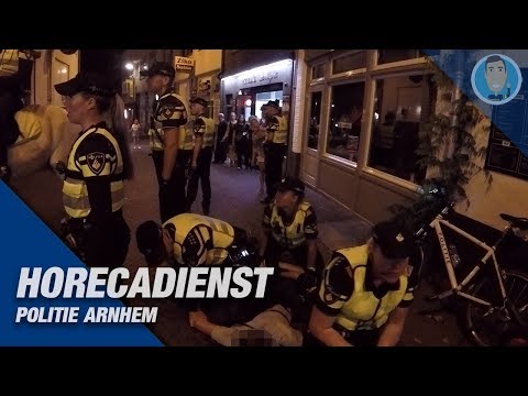 HORECADIENST POLITIE ARNHEM / KORENMARKT  👮‍♂️