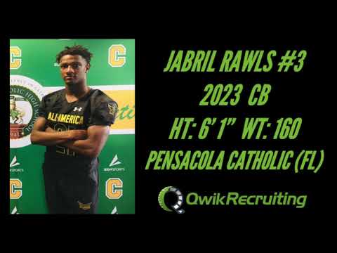 Ja'Bril Rawls 2027 NFL Mock Draft Profile — CB | NFL Mock Draft Database