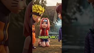Naruto and his team help the dog! #naruto #anime #ai #shorts