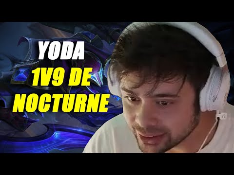 YODA 1V9 DE NOCTURNE JG NO LOL | Lives do Yoda