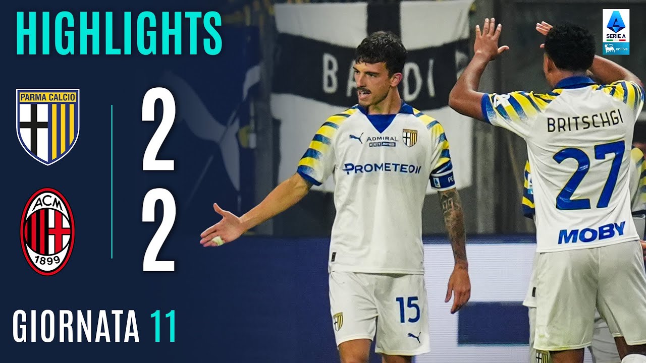 PARMA-MILAN 2-2 | HIGHLIGHTS | 11ª GIORNATA | SERIE A ENILIVE 2025/26