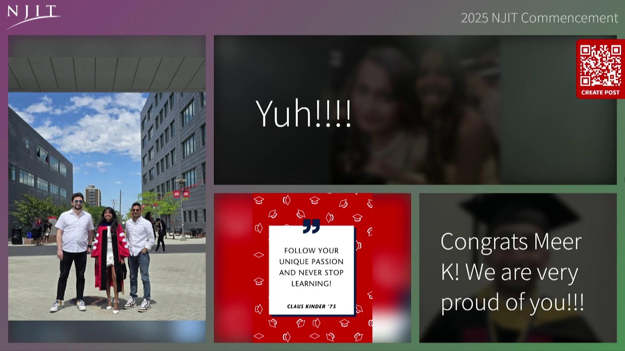 NJIT Undergraduate Commencement Ceremony 2025