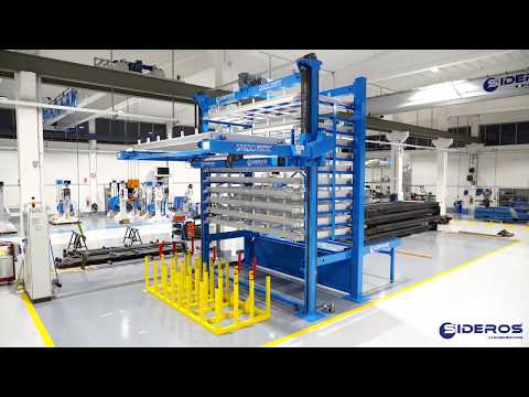 Sheet Metal Vertical Storage - Sideros Engineering - 2000 x 4000mm (6 x12 ft)- Back Unloading Bay