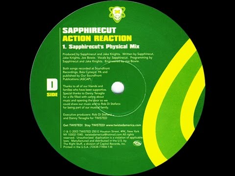 Sapphirecut ‎– Action Reaction (Sapphirecut's Physical Mix)