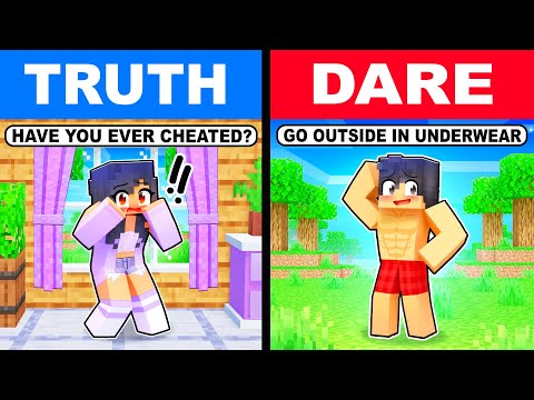 Minecraft but TRUTH or DARE...