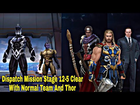 Thor New Meta in Dispatch Mission 12-5 Stage With Latest Uniform - Marvel Future Fight