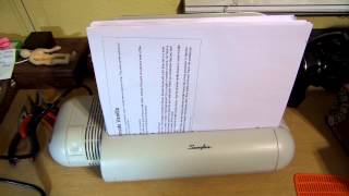 Swingline Commercial Electric 3-hole punch.