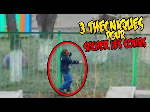 3 TECHNIQUES POUR SÉCHER LES COURS (ft Aiden) !
