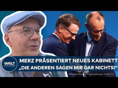 CDU: Friedrich Merz stellt neues Kabinett vor! "Wer sind diese Menschen überhaupt?"
