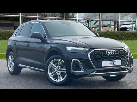 New Audi Q5 2.0 TDI 40 S line S Tronic quattro (s/s) 5dr at Stafford Audi