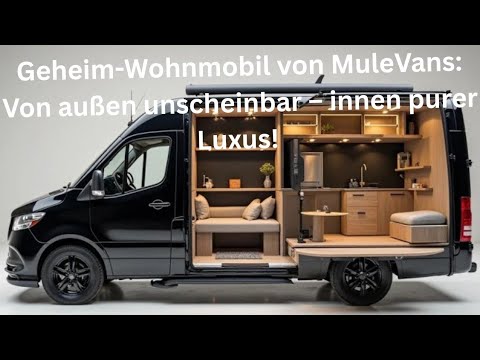MuleVans Wohnmobil im Geheim-Check 😲: Unscheinbar außen, luxuriös innen!"