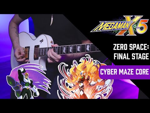 Mega Man X5 - Zero Stage 2 (Cyber Maze Core) Cover